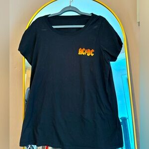 Torrid black band tee